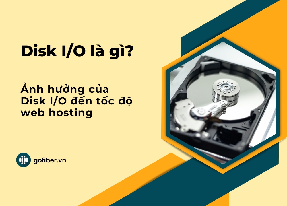 Disk I/O là gì? Ảnh hưởng của Disk I/O đến tốc độ web hosting
