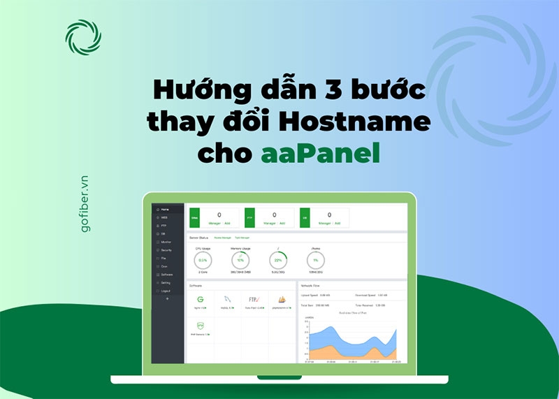 Hướng dẫn 3 bước thay đổi hostname cho aaPanel