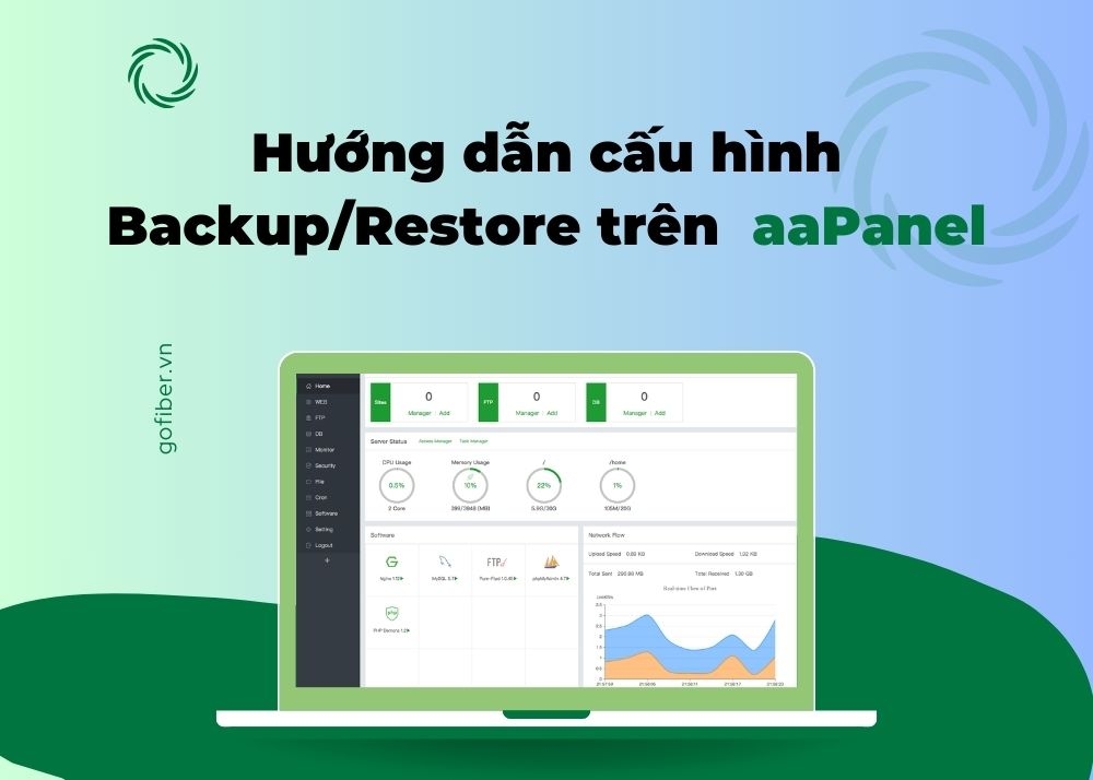 Hướng dẫn cấu hình Backup/Restore trên aaPanel