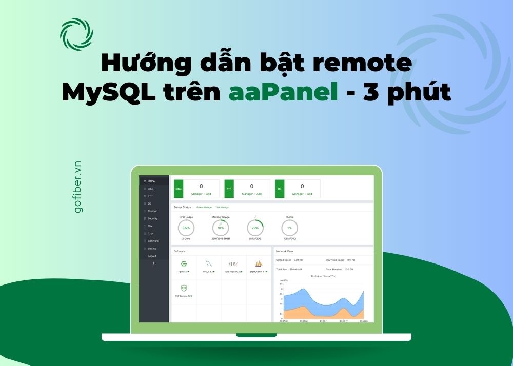Hướng dẫn bật remote MySQL trên aaPanel - 3 phút