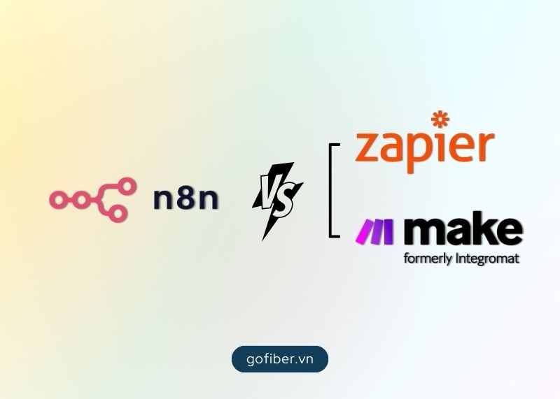 So sánh N8N với Zapier và Make: Nền tảng nào tốt nhất năm 2025?